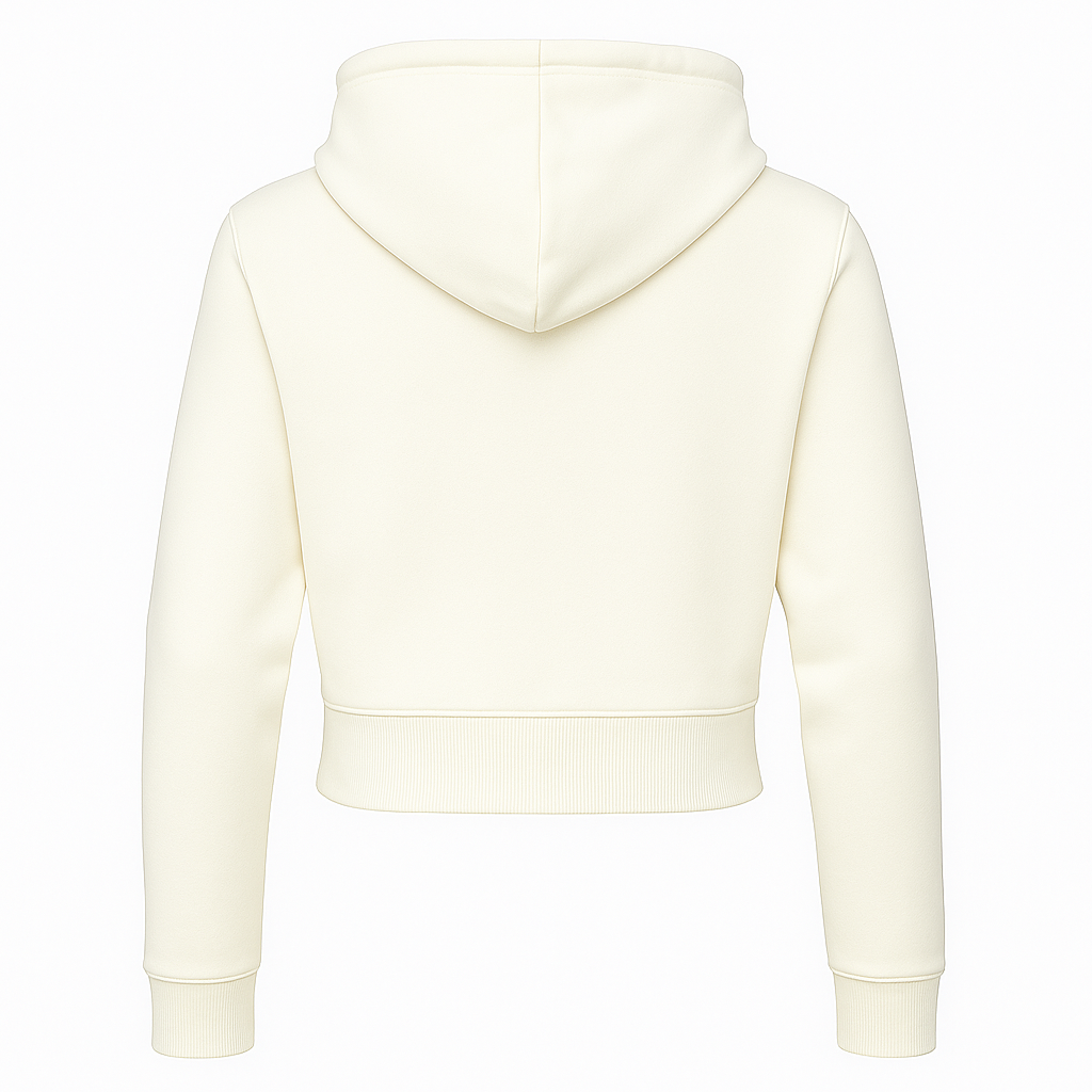 Crop Top Hoodie and Trouser Set